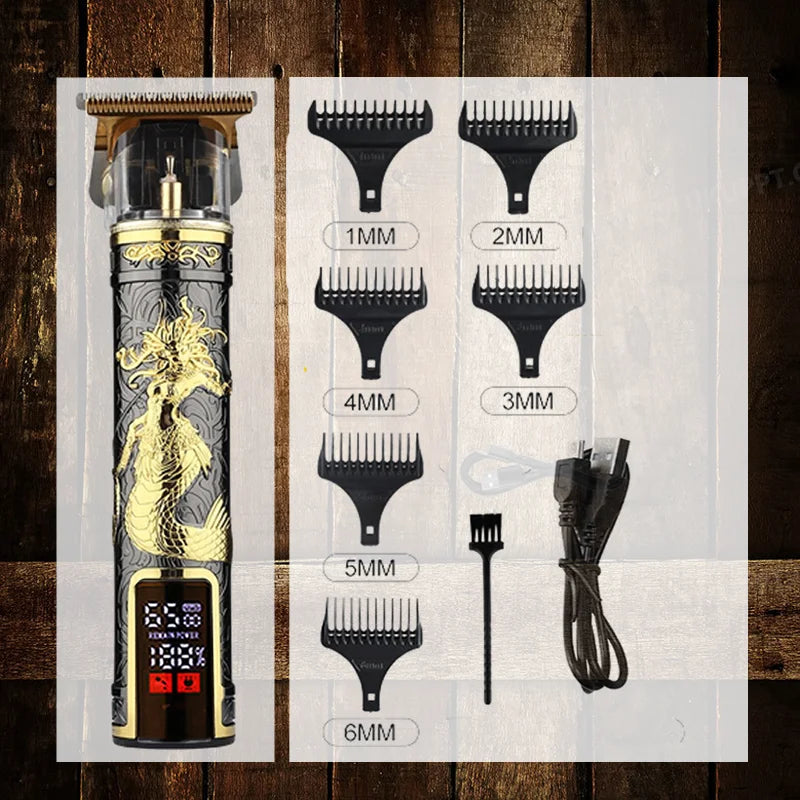 Professional Hair Clipper for Men Cutting Machine Shaving Haircut Beard trimmer Barber Cutter Mower Men's Electric Shaver
