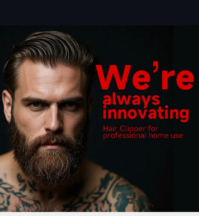 Professional Hair Clipper for Men Cutting Machine Shaving Haircut Beard trimmer Barber Cutter Mower Men's Electric Shaver