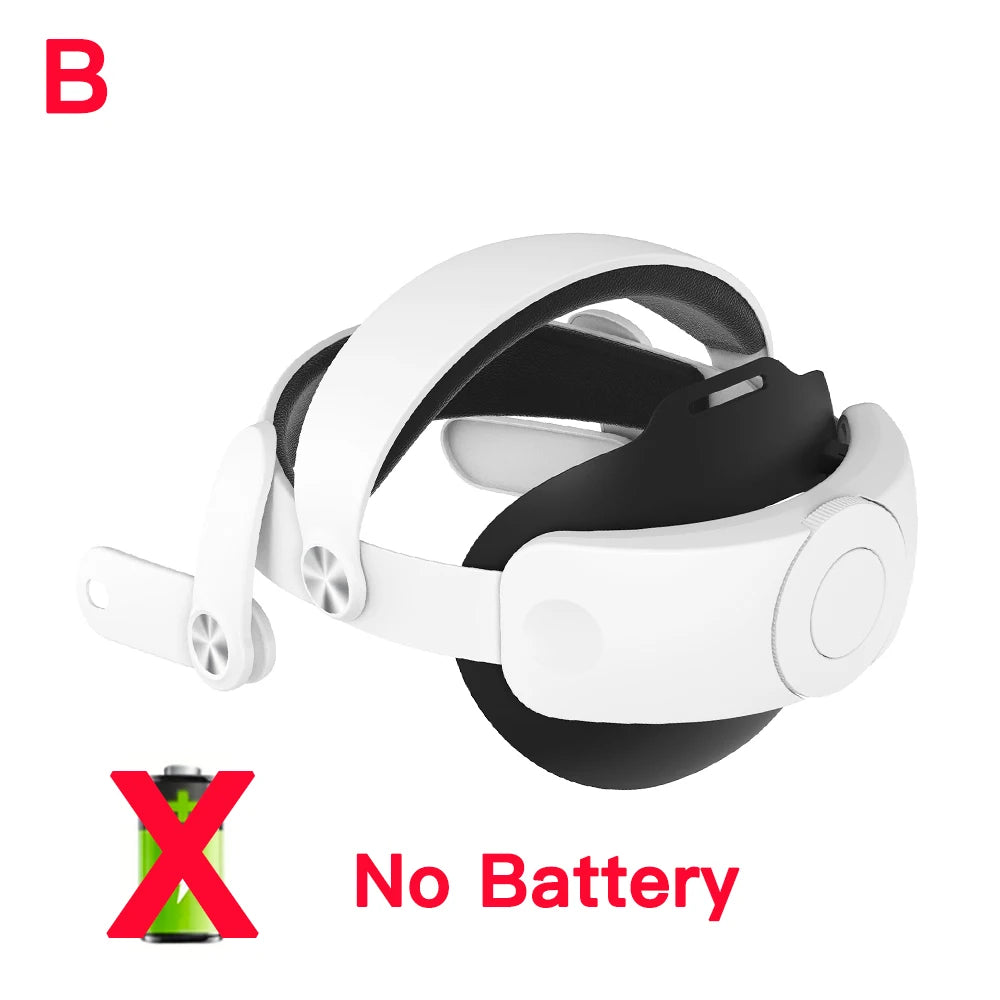 10000mAh Battery Comfort Head Strap For Meta Quest 3/3s Replacement Elite Strap PD18W Charging Enhanced Playtime, Carrying Case