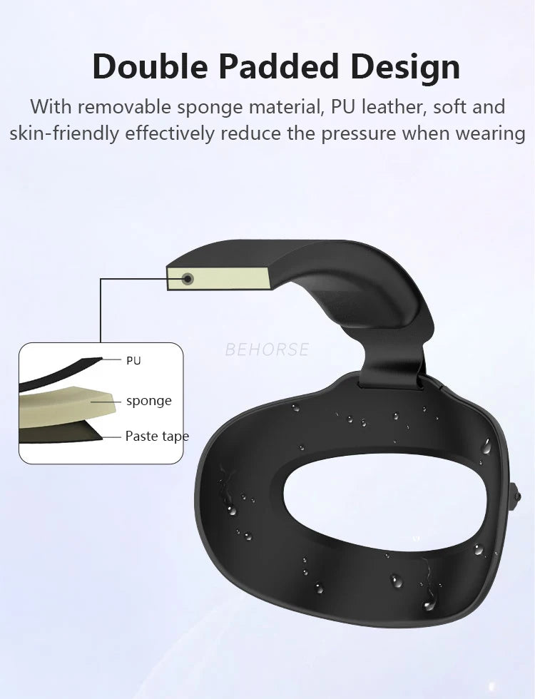 Adjustable Elite Head Strap for Quest 3/3S Comfortable to Wear for Meta Quest 3S/3 Headstrap Replacement VR Headset Accessories