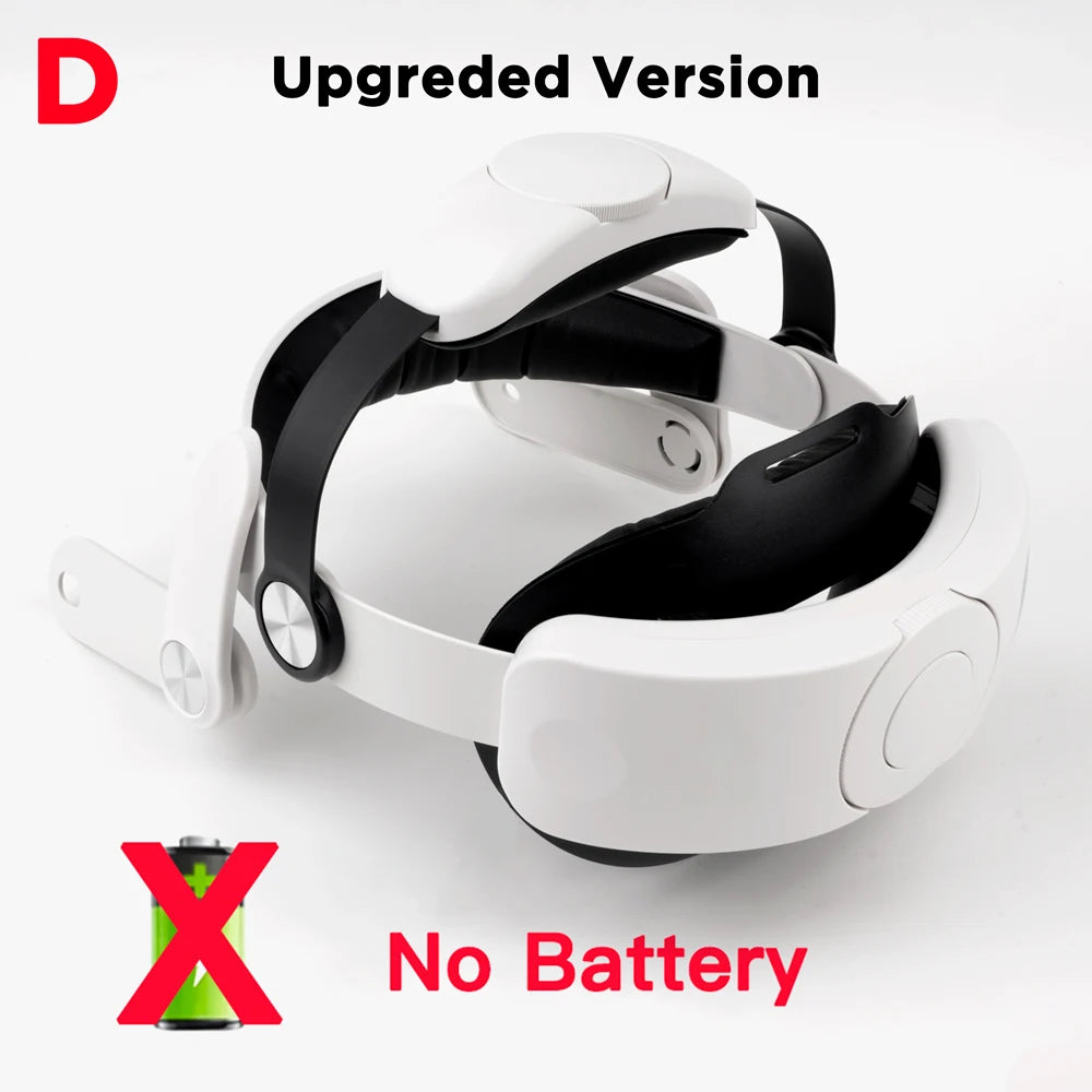 10000mAh Battery Comfort Head Strap For Meta Quest 3/3s Replacement Elite Strap PD18W Charging Enhanced Playtime, Carrying Case