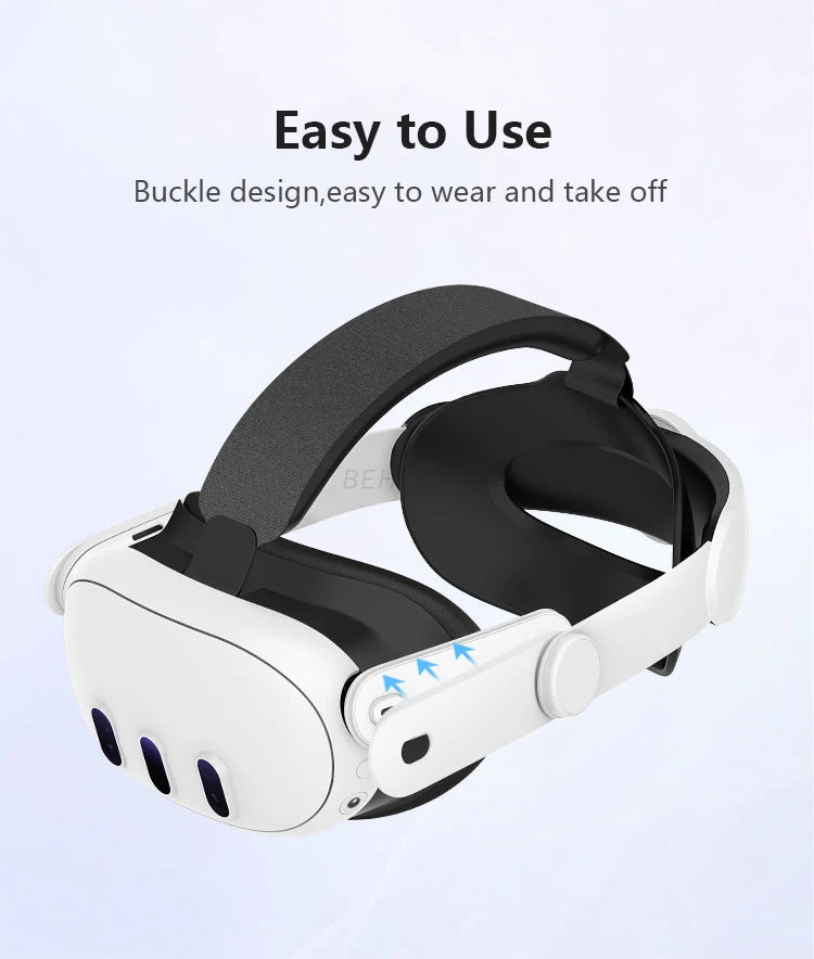 Adjustable Elite Head Strap for Quest 3/3S Comfortable to Wear for Meta Quest 3S/3 Headstrap Replacement VR Headset Accessories